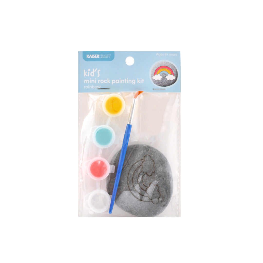 Rock Painting Kit Mini - Rainbow